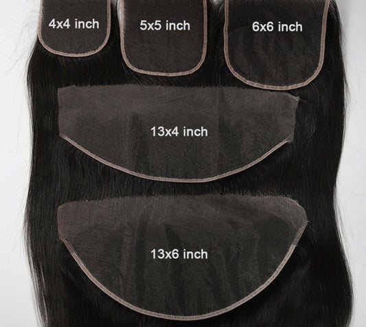 100%combodian HD Frontal/Closure