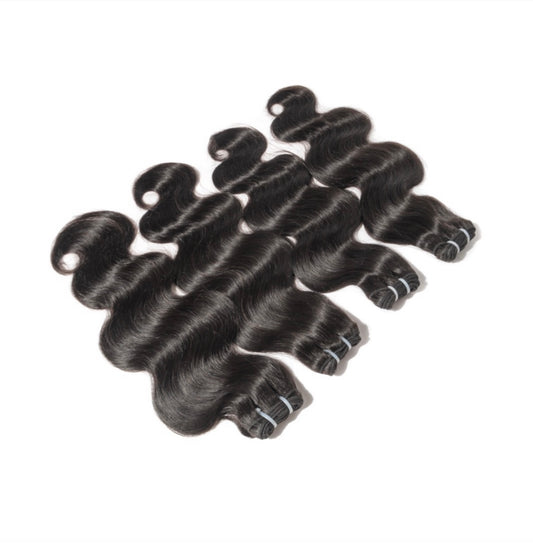100% Bodywave Cambodian Bundles